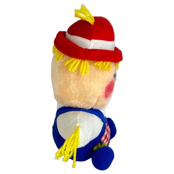 1983 Del Monte Shoo-Shoo Scarecrow Plush Country Yumkins Stuffed Animal 12" VTG - Picture 3 of 8
